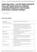 4N051 SSgt WAPS - Full SKT &lpar;2025&rpar; COMPLETE EXAM SET &lpar;QUESTIONS AND VERIFIED ANSWERS&rpar; FREQUENTLY MOST TESTED QUESTIONS &vert; ALREADY PASSED&excl;&excl;
