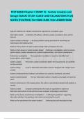  TEST BANK Chapter 2 &lpar;PART 2&rpar; &colon; System Analysis and Design EXAMS STUDY GUIDE AND EXLANATIONS PLUS NOTES &lpar;FOOTERS&rpar; TO MAKE SURE YOU UNDERSTAND