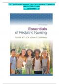 TEST BANK-ESSENTIALS OF PEDIATRIC NURSING 5TH EDITION &lpar;KYLE&comma; CARMAN&comma; 2024&rpar; ALL CHAPTERS 1-29