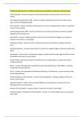 NU 664C Anxiety Disorders and Their Treatments Exam Questions and Answers Already Passed 