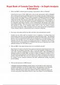  Royal Bank of Canada Case Study &ndash; In-Depth Analysis & Solutions 
