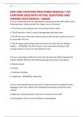NUR 2989 CAPSTONE PROCTORED MODULE 7 ATI CAPSTONE QUIZ WITH ACTUAL QUESTIONS AND VERIFIED SOLUTIONS&sol;A&plus; GRADE