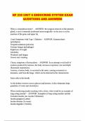 ALL NP235 &sol; NP 235 PACKAGED EXAMS&colon; QUESTIONS WITH 100&percnt; VERIFIED ANSWERS