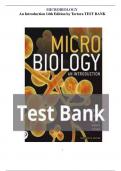 TEST BANK Microbiology&colon; An Introduction 14th Edition by Gerard J&period; Tortora&vert; Complete Guide Chapters 1-28