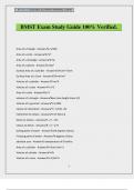 BMST Exam Study Guide 100&percnt; Verified&period;