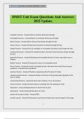 BMST Unit Exam Questions And Answers 2025 Update&period;