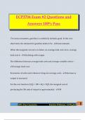 ECP3704 Exam &num;2 Questions and Answers 100&percnt; Pass