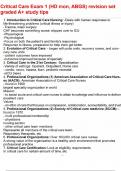 Critical Care Exam 1 &lpar;HD mon&comma; ABGS&rpar; revision set graded A&plus; study tips&period;pdf