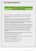 Client Centered Care Exam 1 Questions And Answers 2025 Update