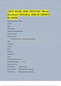TEST BANK 2025 UPDATED 7Brew BrewistA ORIGINAL BREVE DRINKS BLONDE  Original Breve Drinks&Tab;Blondie