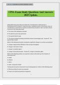 CPIA Exam Study Questions And Answers 2025 Update