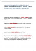 GXMO OHIO EXAM WITH COMPLETE QUESTIONS AND  CORRECT VERIFIED ANSWERS&lpar;DETAILED ANSWERS&rpar; ALREADY  GRADED A&plus; 100&percnt; GUARANTEED TO PASS CONCEPTS&excl;&excl;&excl;