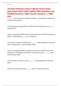 3rd class stationary steam engineer license Exam prep &lpar;Latest 2024&sol; 2025 Update&rpar; With Questions and Verified Answers&vert; &vert; 100&percnt; Correct &vert; Grade A&plus; &vert; 100&percnt; pass