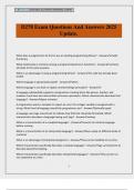 D278 Exam Questions And Answers 2025 Update&period;