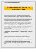 EDF 5481 Final Exam Questions And Answers 2025 Update&period;