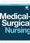 Test Bank for Medical-Surgical Nursing  by OpenStax Senior Contributing Authors Christy Bowen&comma; Chamberlain University Lindsay Draper&comma; University of North Carolina at Greensboro Heather Moore&comma; Xavier University &lpar;All chapters covered&rpar; &lpar;Multiple Choice Quest