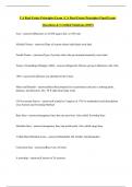 CA Real Estate Principles Exam &vert; CA Real Estate Principles Final Exam&sol; Questions & Certified Solutions&period;&lpar;2025&rpar;