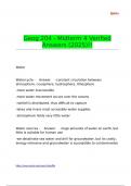 Geog 204 - Midterm 4 Verified Answers &lpar;2025&rpar;&excl;&excl;