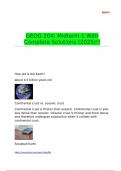GEOG 204 Midterm 1 With Complete Solutions &lpar;2025&rpar;&excl;&excl;
