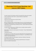 Heartcode PALS Exam Questions And Answers 2025 Update&period;