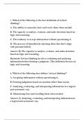 B250A Module 1 Exam &lpar;Critical Thinking&rpar; 9