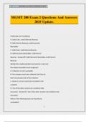 MGMT 200 Exam 2 Questions And Answers 2025 Update&period;