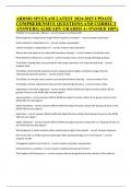ARDMS SPI EXAM LATEST 2024-2025 UPDATE COMPREHENSIVE QUESTIONS AND CORRECT ANSWERS&vert; ALREADY GRADED A&plus;&sol;PASSED 100&percnt;