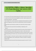 NAVEDTRA 15008A&comma; Culinary Specialist &lpar;CS&rpar; Exam Questions And Answers 2025 Update&period;