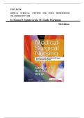 Test Bank for Medical-Surgical Nursing&colon; Concepts for Interprofessional Collaborative Care&comma; Volume 9th Edition&comma; All Chapters