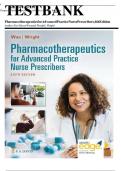 Test&lowbar;Bank&lowbar;for&lowbar;Pharmacotherapeutics&lowbar;for&lowbar;Advanced&lowbar;Practice&lowbar;Nurse&lowbar;Prescribers&lowbar;&lowbar;6th&lowbar;Edition&lowbar;by&lowbar;Teri&lowbar;Mo
