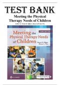 Test Bank for Meeting the Physical Therapy Needs of Children 3rd Edition by Susan K&period; Effgen