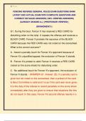 FENCING REFEREE GENERAL RULES EXAM QUESTIONS BANK  LATEST 2025 ACTUAL EXAM WITH COMPLETE QUESTIONS AND  CORRECT DETAILED ANSWERS &lpar;100&percnt; VERIFIED ANSWERS&rpar;  &vert;ALREADY GRADED A&plus;&vert; &vert;&vert;PROFESSOR VERIFIED&vert;&vert;   &vert;&vert;BRANDNEW&excl;&excl;&excl;&vert;&vert;