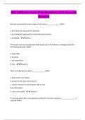 ARF California Exam Prep Questions with Accurate Answers