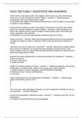 EDUC 200 EXAM 1 QUESTIONS AND ANSWERS