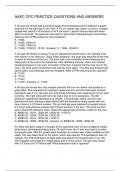 AAPC CPC PRACTICE QUESTIONS AND ANSWERS
