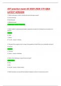 AST practice exam &num;2 2025-2026 175 Q&A LATEST VERSION