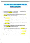 BUSA 4000 FINAL EXAM REVIEW QUESTIONS WITH COMPLETE SOLUTIONS