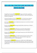 BUSA 4000 FINAL EXAM STUDY GUIDE QUESTIONS WITH VERIFIED SOLUTIONS