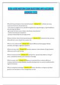 BUSA 4000 MIDTERM EXAM QUESTIONS WITH ACCURATE ANSWERS 2025