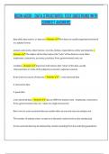 BUSN 4000 - DATA STRUCTURES- TEST QUESTIONS WITH CORRECT ANSWERS&period;