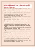 CSS 202 Exam 2 Part 1 Questions with correct Answers