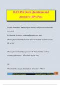 ILTS 155 Exam Questions and Answers 100&percnt; Pass