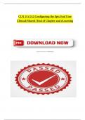 CLN 251&sol;252 Configuring the Epic End User Clinical&sol;Shared &lpar;End of Chapter and eLearning&lpar;2025&rpar;Questions And Answers&excl;&excl;
