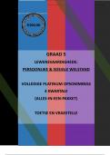 GRAAD 5 - LEWENSVAARDIGHEDE