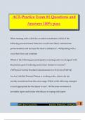 ACE-Practice Exam &num;1 Questions and Answers 100&percnt; pass
