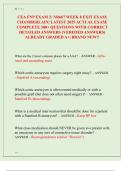 CEA&sol; NR667 WEEK 8 EXIT EXAM&vert;  CHAMBERLAIN&vert; NEWEST 2025 TEST BANK&vert;  COMPLETE 300&plus; ACTUAL EXAM  QUESTIONS WITH CORRECT  DETAILED ANSWERS &lpar;VERIFIED ANSWERS&rpar;  ALREADY GRADED A&plus;&vert; BRAND NEW&excl;&excl;