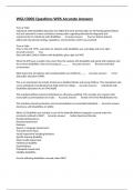 WGU D002 Questions With Accurate Answers