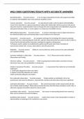 WGU D003 QUESTIONS&sol;ESSAYS WITH ACCURATE ANSWERS