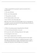 lorida Guardianship State Test-General Questions 8