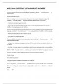 WGU D096 QUESTIONS WITH ACCURATE ANSWERS